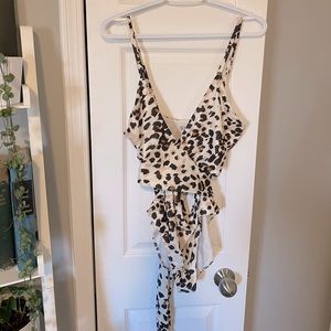 Aerie Wrap One Piece Bathing Suit